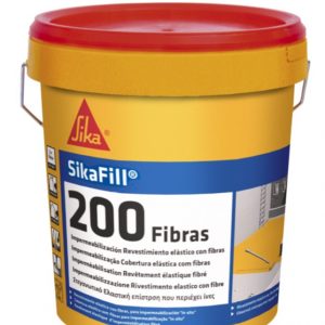 SIKAFILL 370 DURALASTIC FIBRAS ROJO TEJA (B 20KG)