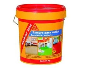 SIKAFLOOR 2040 RAL 6021 BOTE 20 KG