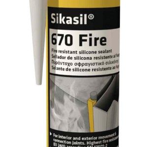 SIKASIL 670 FIRE BLANCO CARTUCHO 300 ML