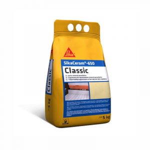SIKA CERAM 650 CLASSIC BOLSA 5KG CEMENTO