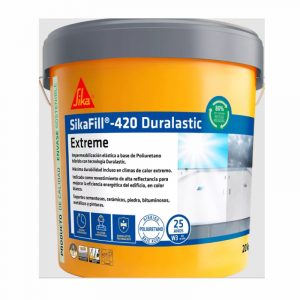 SIKAFILL 420 EXTREME DURALASTIC ROJO TEJA 20 KG