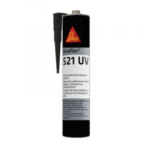 SIKAFLEX 521-UV CARTUCHO 300ML NEGRO