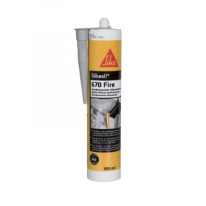 SIKASIL 670 FIRE CONCRETE GRIS CARTUCHO 300 ML